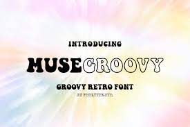 Schriftart Muse Groovy